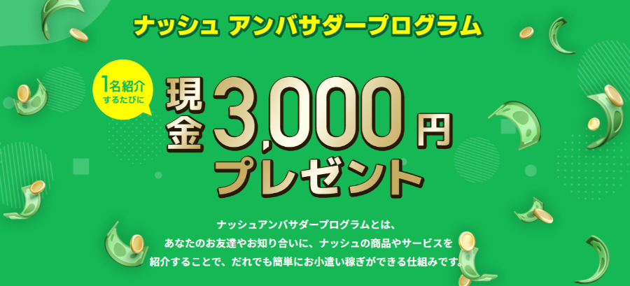 ナッシュのキャンペーン